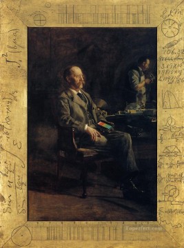  Henry Painting - Portrait of Professor Henry A Rowland Realism portraits Thomas Eakins